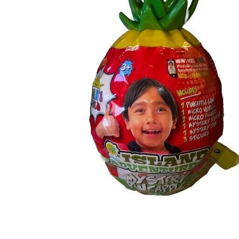 RYAN'S WORLD Island Adventures - Mystery Pineapple Egg